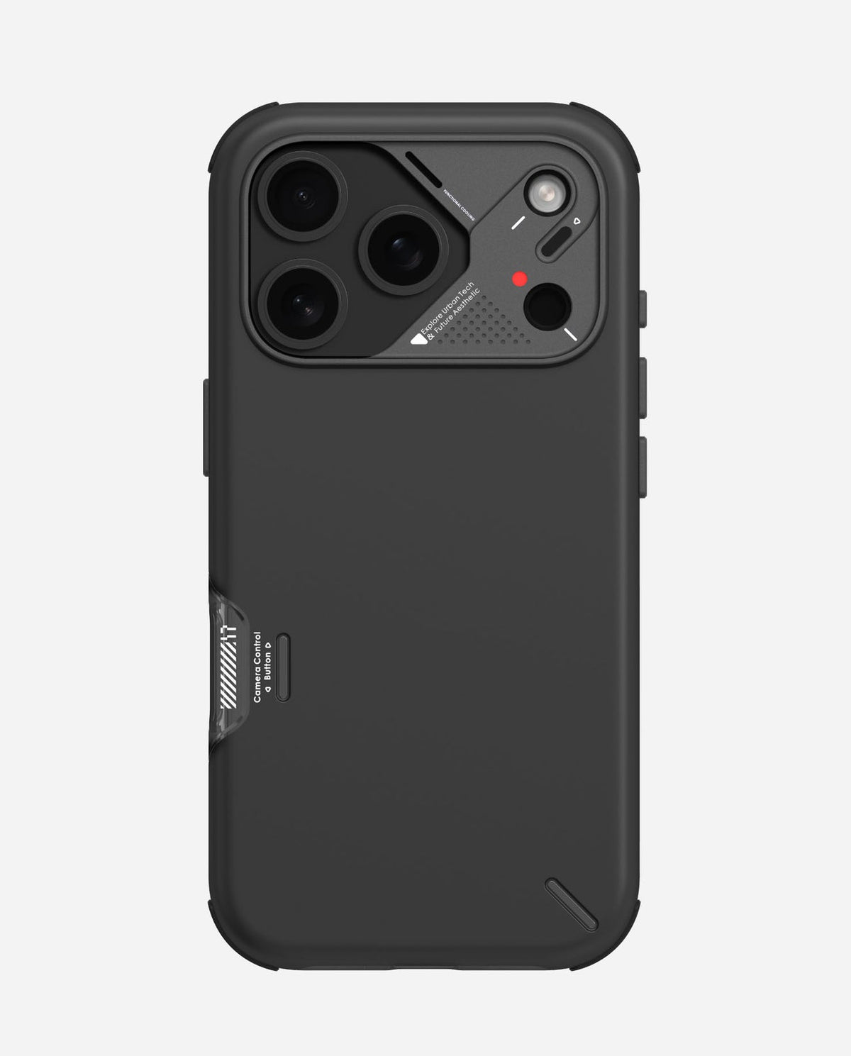 AULUMU A17 Slim Shockproof Case for iPhone 17 Pro Max - Black