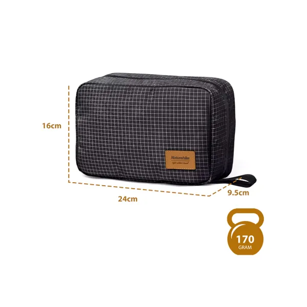 Naturehike SN03 Toiletry Bag - Black (L)