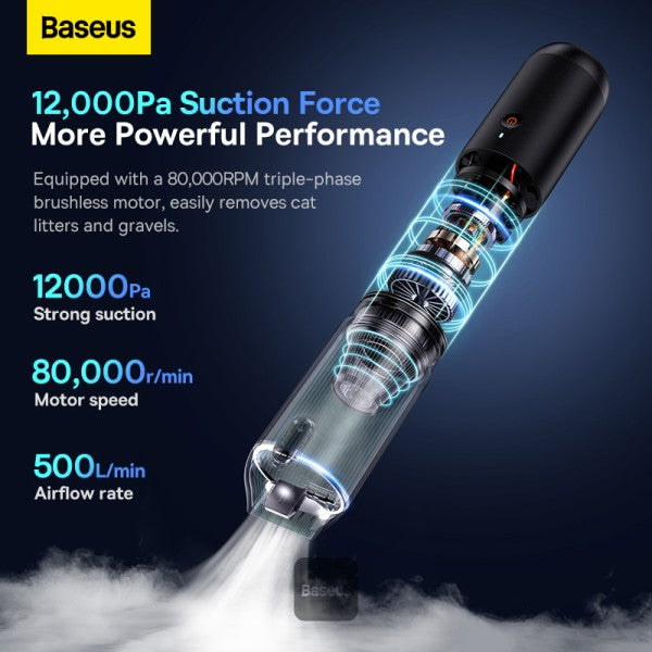 Baseus A3lite Car Vacuum Cleaner – Black