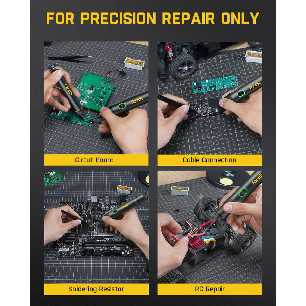 Fanttik NEX T1 Max Soldering Iron Kit - Black