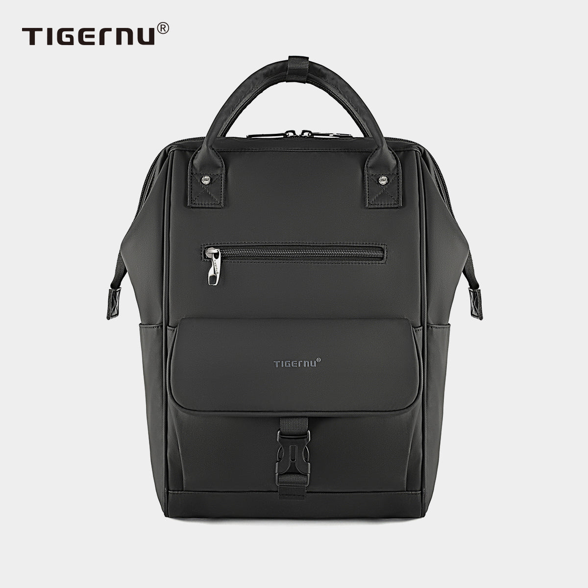 Tigernu T-B3184A حقيبة ظهر TPU للأم والطفل - أسود