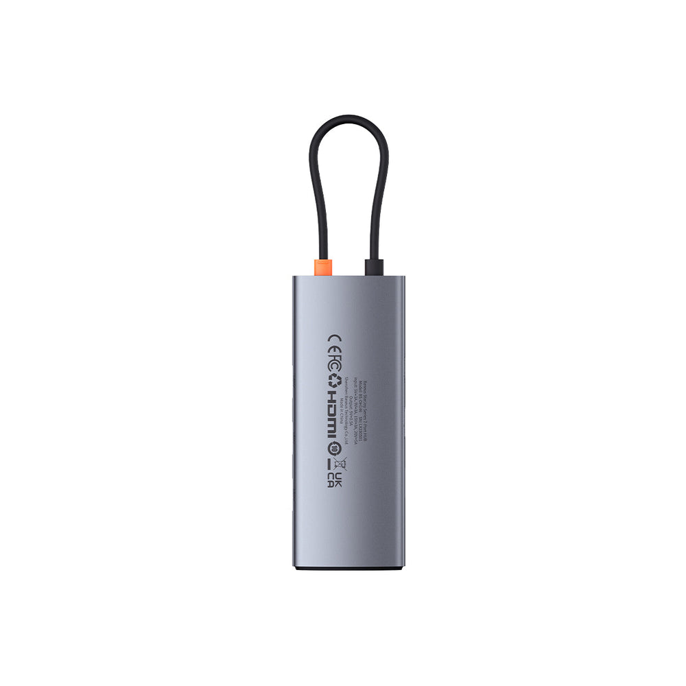 Baseus Metal Gleam 7-Port HUB – Space Grey