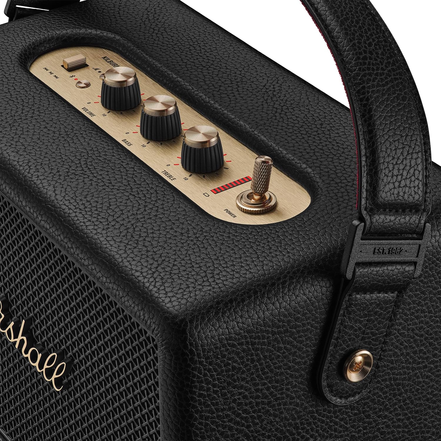 Marshall Kilburn III Compact Portable Wireless Speaker-Black/Brass - KILBURN3-BK-BRS