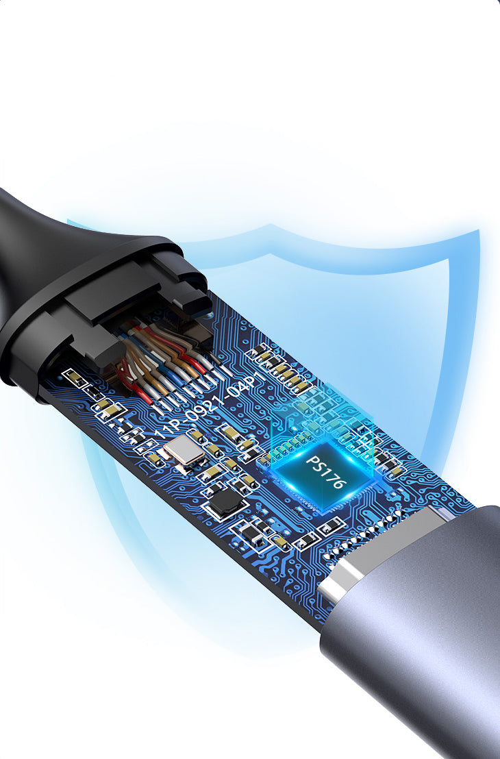 UGREEN محول USB-C إلى HDMI بدقة 4K رمادي - CM297