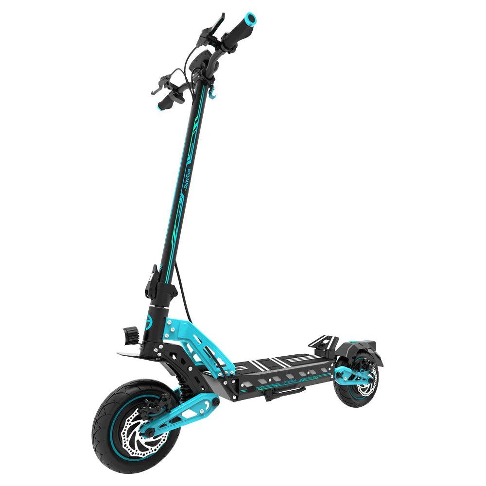 DriveTron DT10 Electric Scooter Dual Motor - Blue