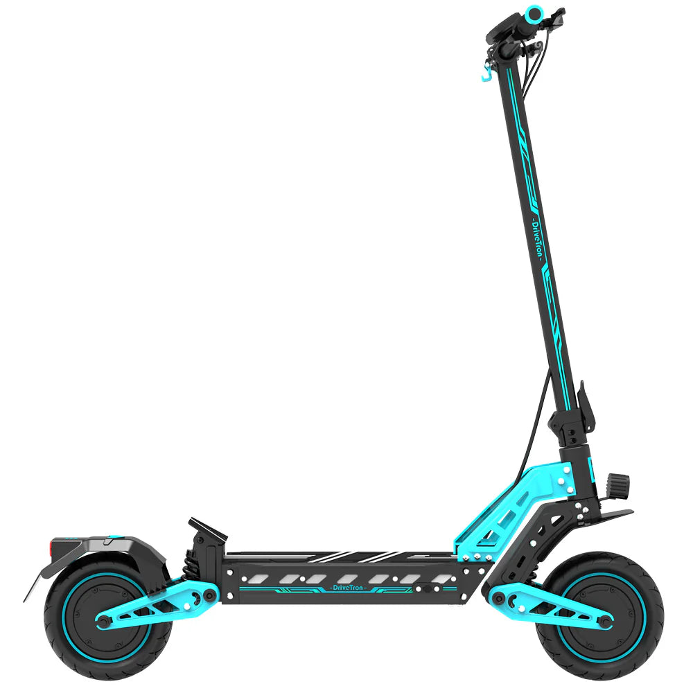 DriveTron DT10 Electric Scooter Dual Motor - Blue