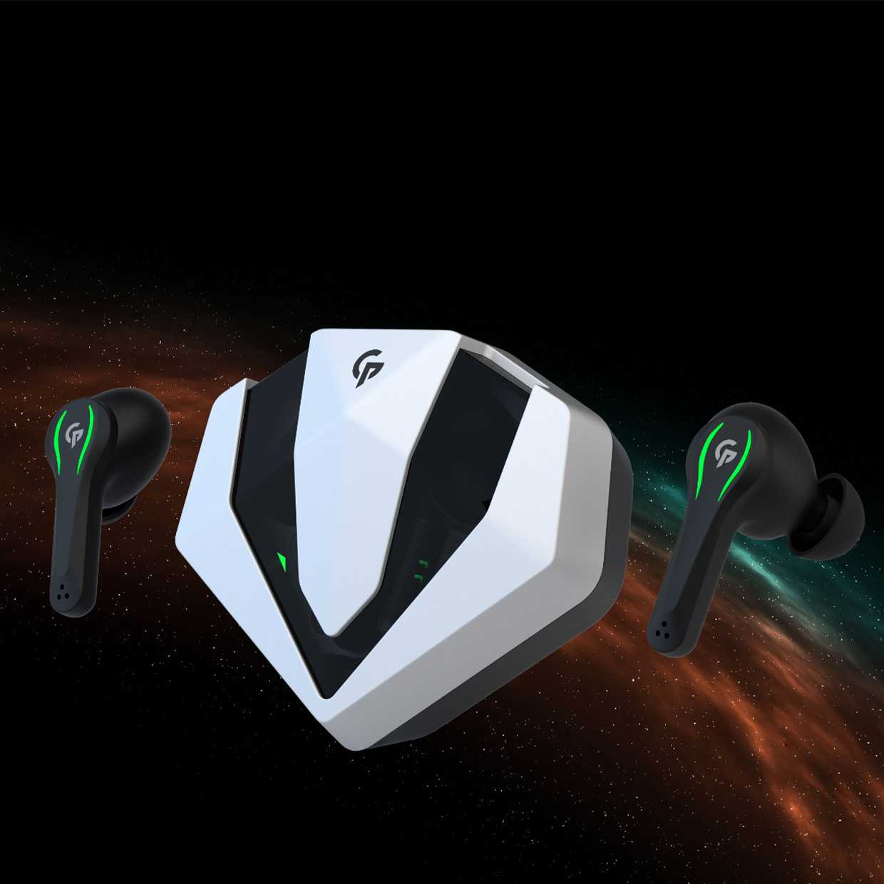 Porodo Gaming True-Wireless Gaming Earbuds - PDX413-SL