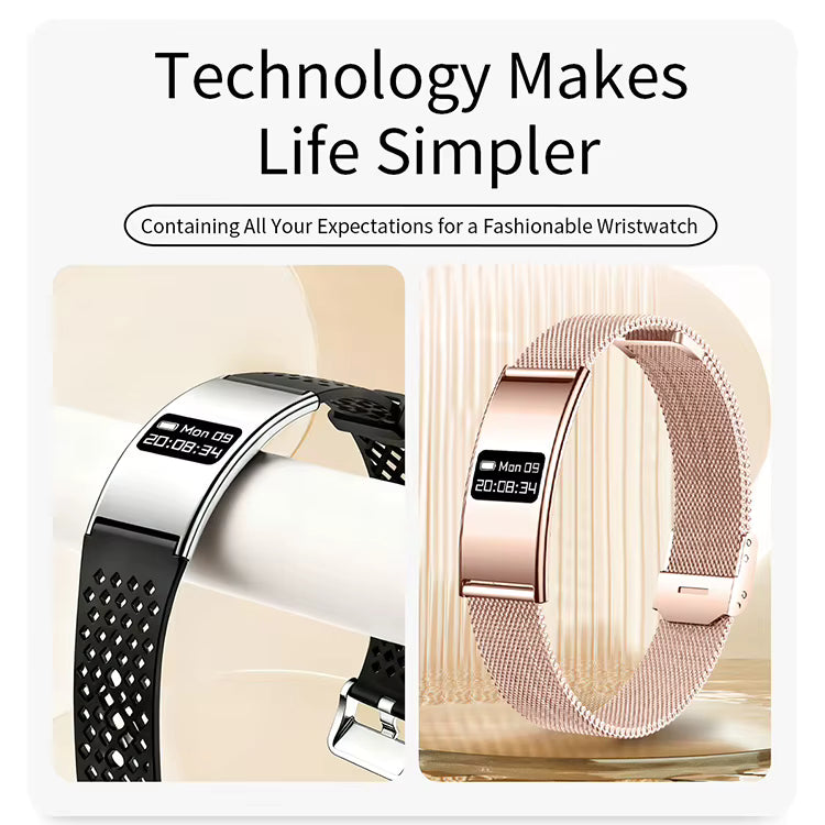 سوار ذكي Trackfit Plus لمتابعة اللياقة البدنية بواسطة تطبيق محترف - PDB8BK
