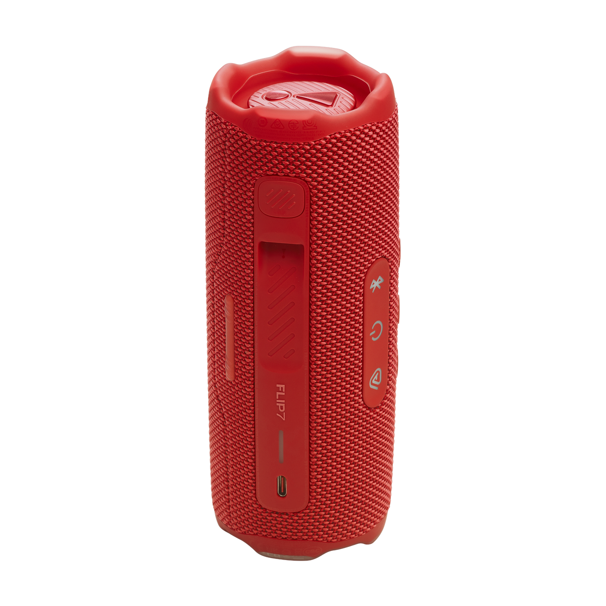 JBL Flip 7 red back view