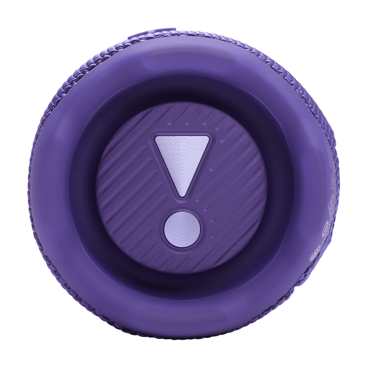 JBL Flip 7 purple side view