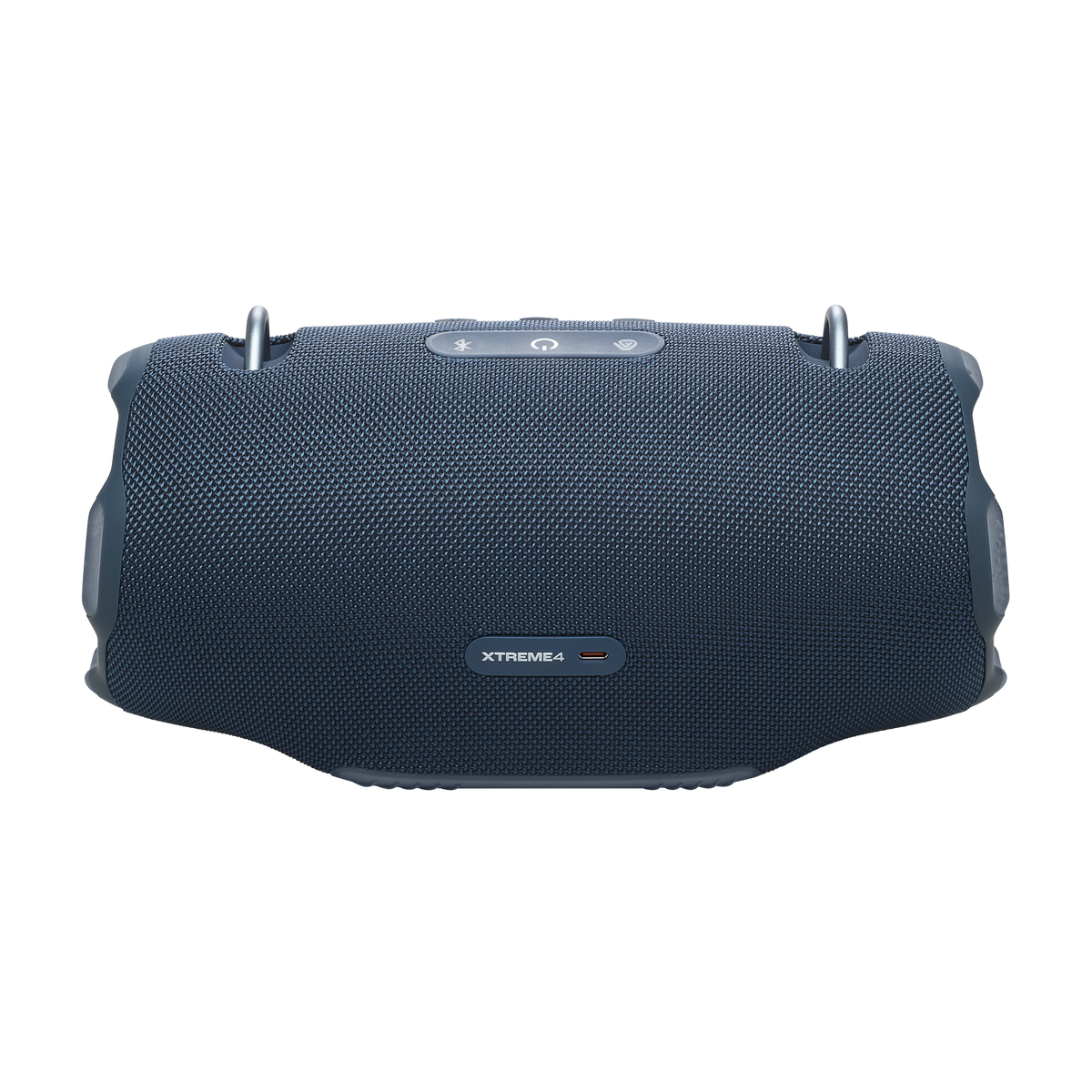 JBL Xtreme 4 Blue rear view with USB-C ports