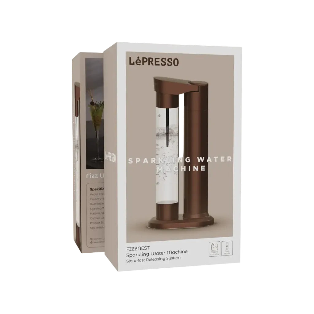 LePresso Fizznest Sparkling Water Machine - LPCFFSSM0097BR