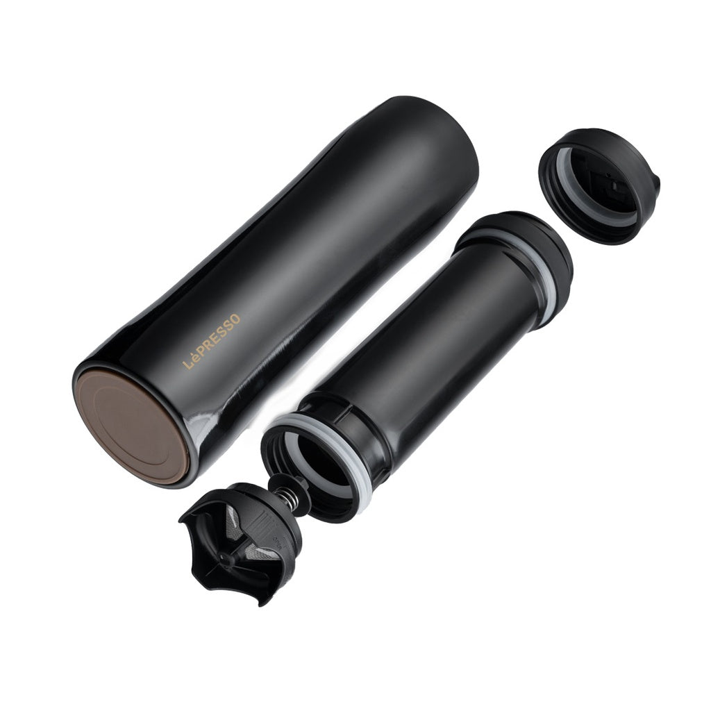 LePresso Portable French Press Coffee & Tea - LPSPFPBK
