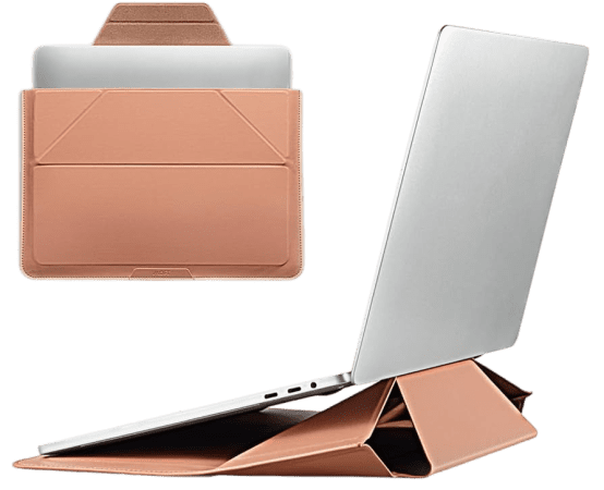 MOFTMB002-1-13B-BK Sleeve for  Mac Air 13.3"laptops 14"