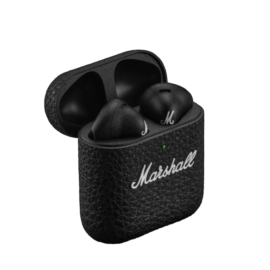 MARSHALL MINOR IV BLACK TRUE WIRELESS HEADPHONES-Black - MINOR IV BLACK