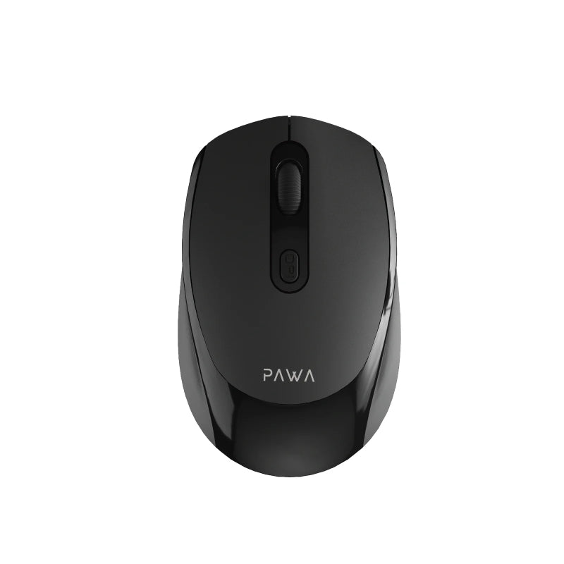 PAWA Wireless Mouse with 2.4GHz + BT Function - Black