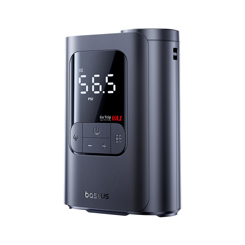 Baseus GoTrip VA1 Pro Super Mini Wired Inflator 22-Cylinder - C0119701 - Cosmic Black
