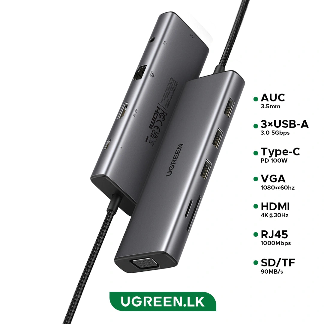 UGREEN USB-C Multifunction Adapter - CM498