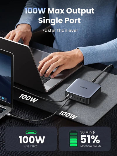 UGREEN GaN 200W Desktop Charger (6-Port) - CD271