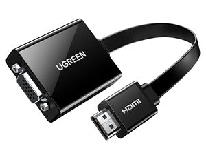 UGREEN HDMI to VGA Converter 25cm (Black) - MM103