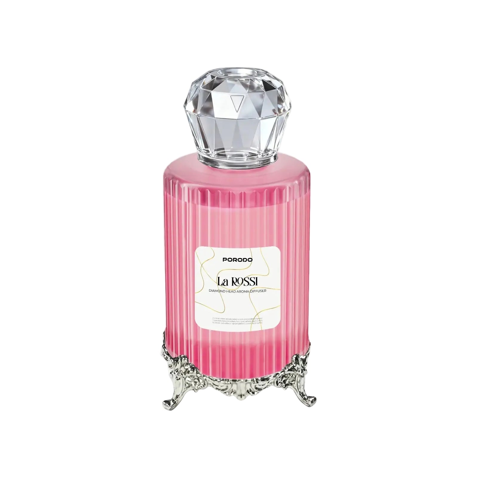 Porodo La Rossi Diamond Head Aroma Diffuser Pink