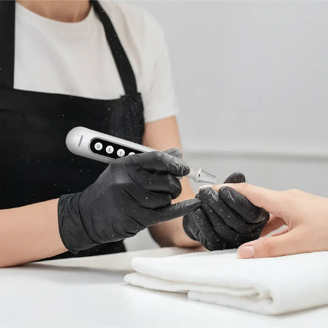 Porodo 8-IN-1 Rechargeable Electric Nail Drill - PDLFSTAOL12WH