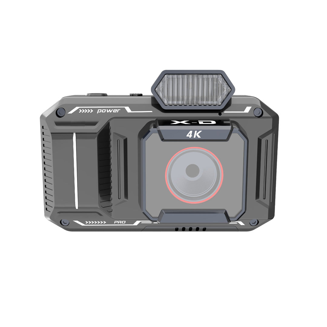 Porodo Advanced Digital Camera Video Stabilization & 18x Zoom - PD-FHDCAM48-WH
