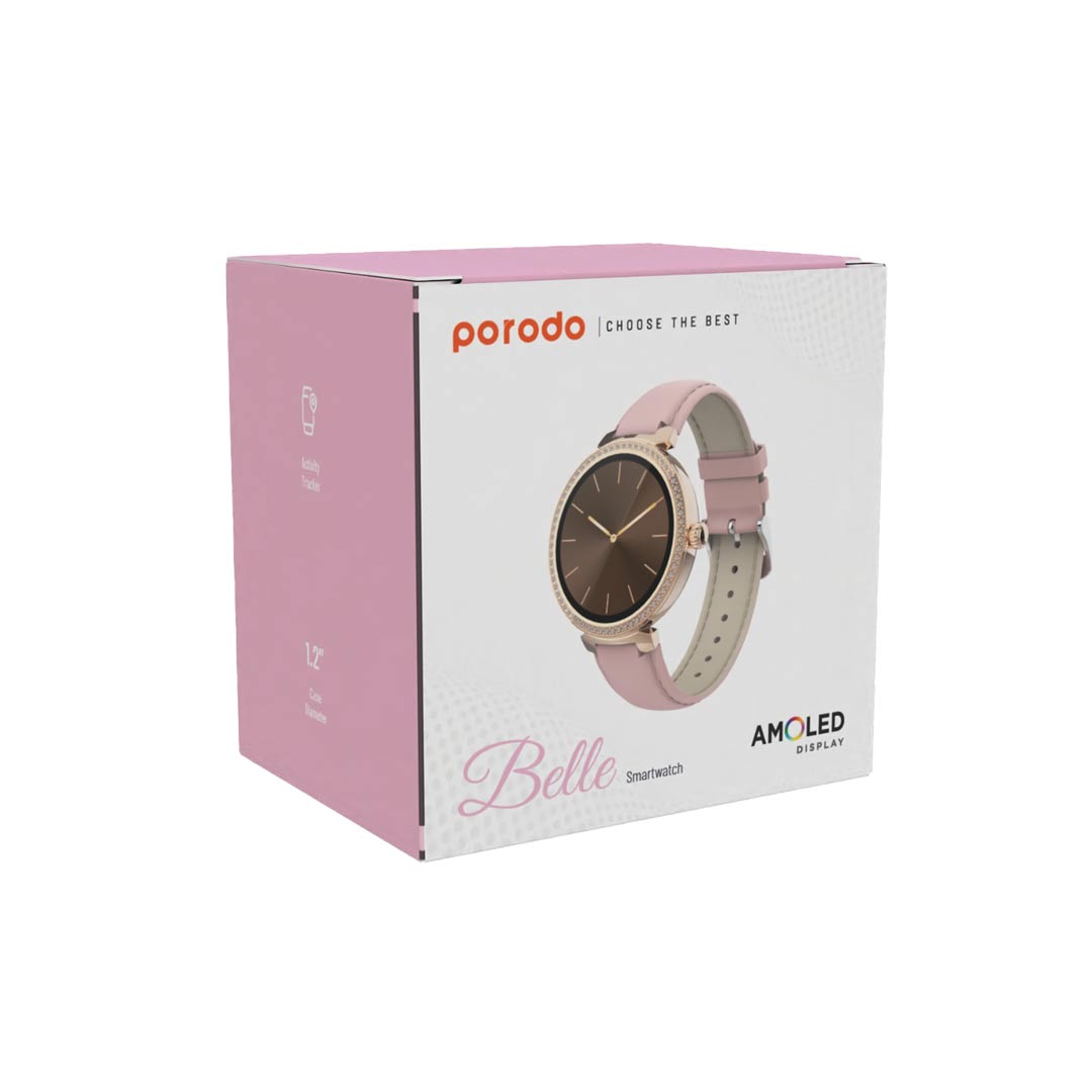 Porodo Belle Smart Watch - PD-BELLE-RD