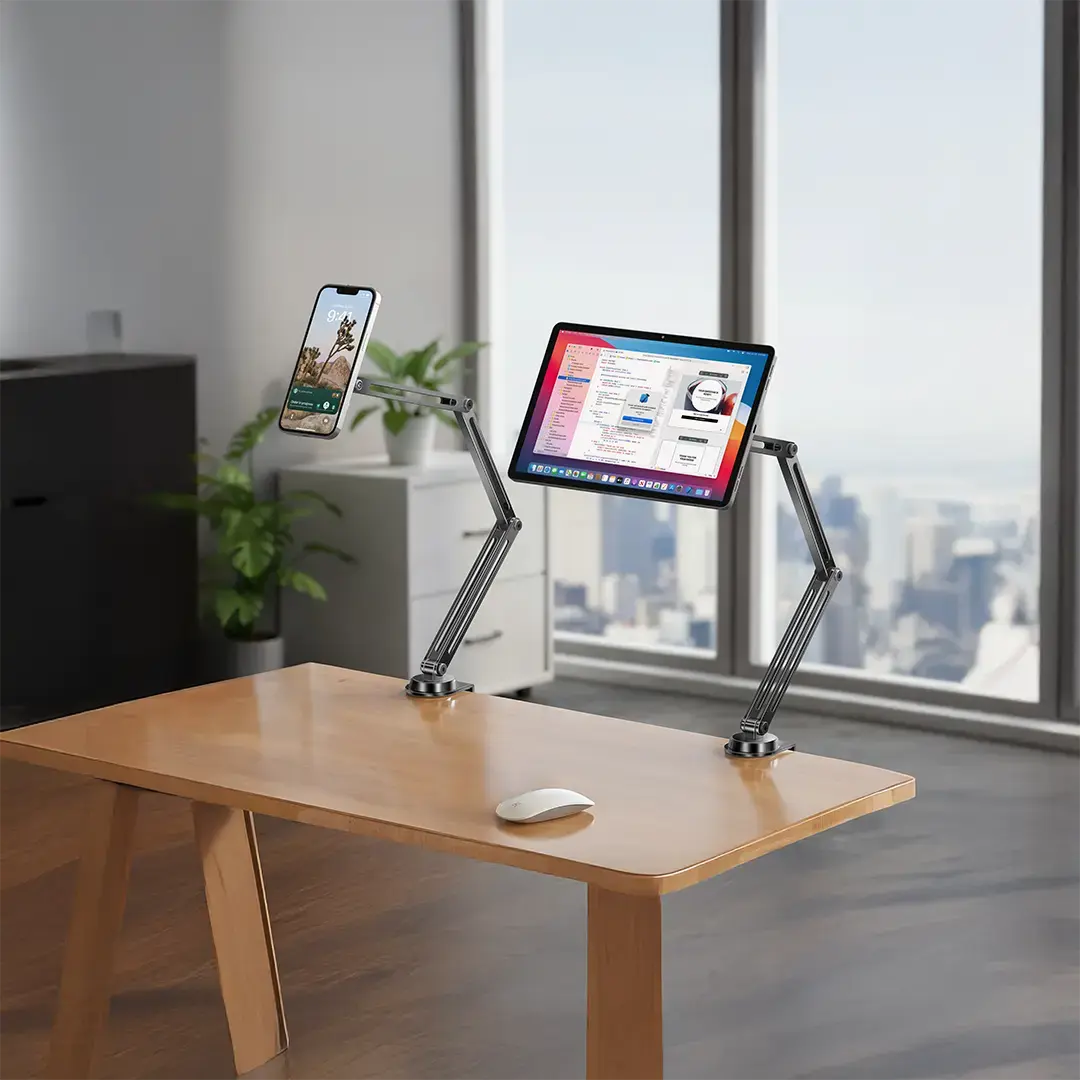 Porodo Foldable 360° Rotatable MagSafe Phone Stand - PDMMPH140BK