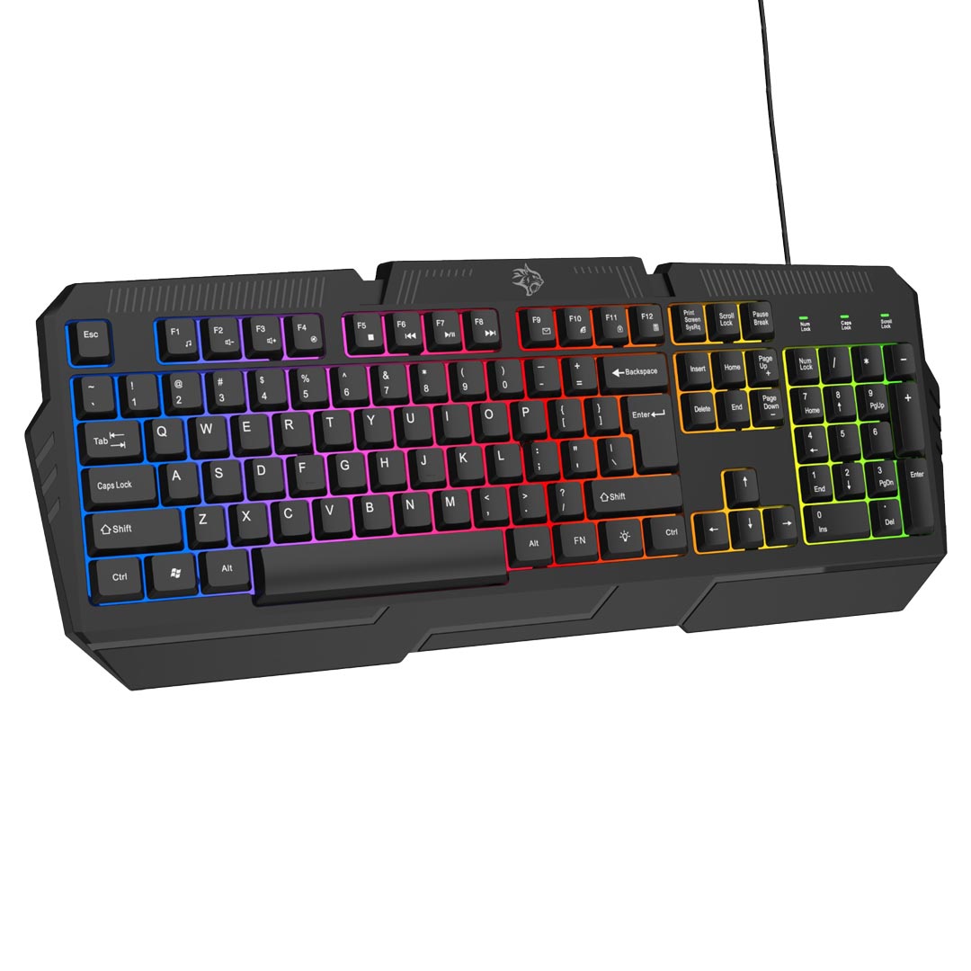 Porodo Gaming Ultimate Gaming Kit Headphone/ Keyboard/ Mouse/ Mouse Pad - PDX221