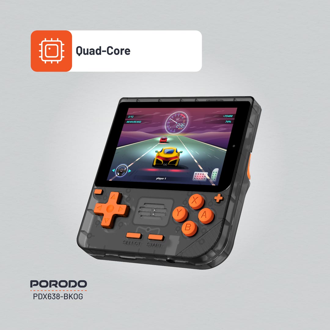 Porodo Gaming Retro Arcade Gaming Console - PDX638BKOG