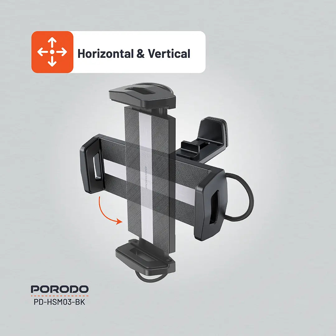 Porodo HS03 Universal Adjustable Table & Phone Mount - PD-HSM03-BK