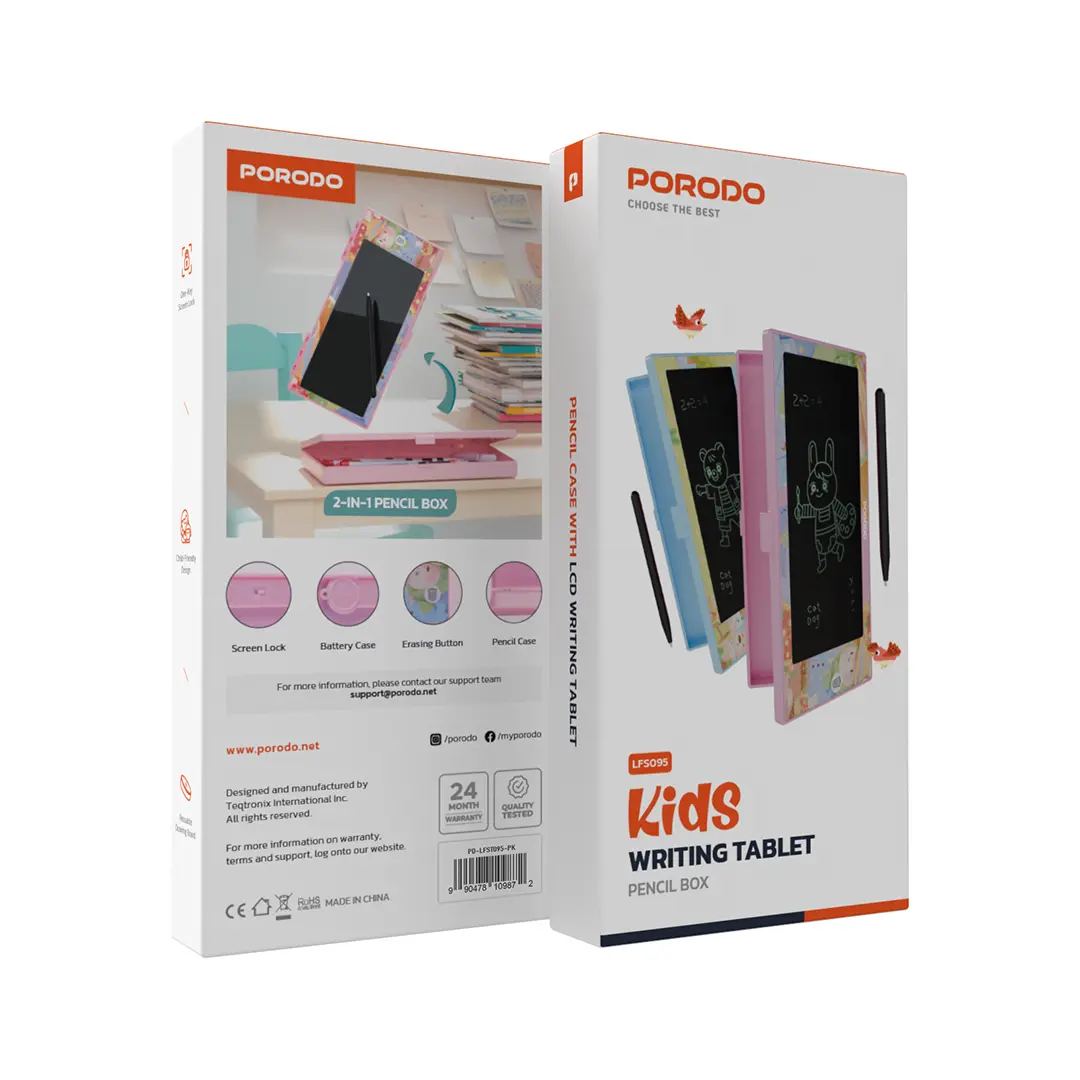 Porodo Kids Writing Tablet - PD-LFST095-PK