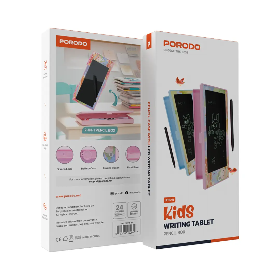 Porodo Kids Writing Tablet - PD-LFST095-PK