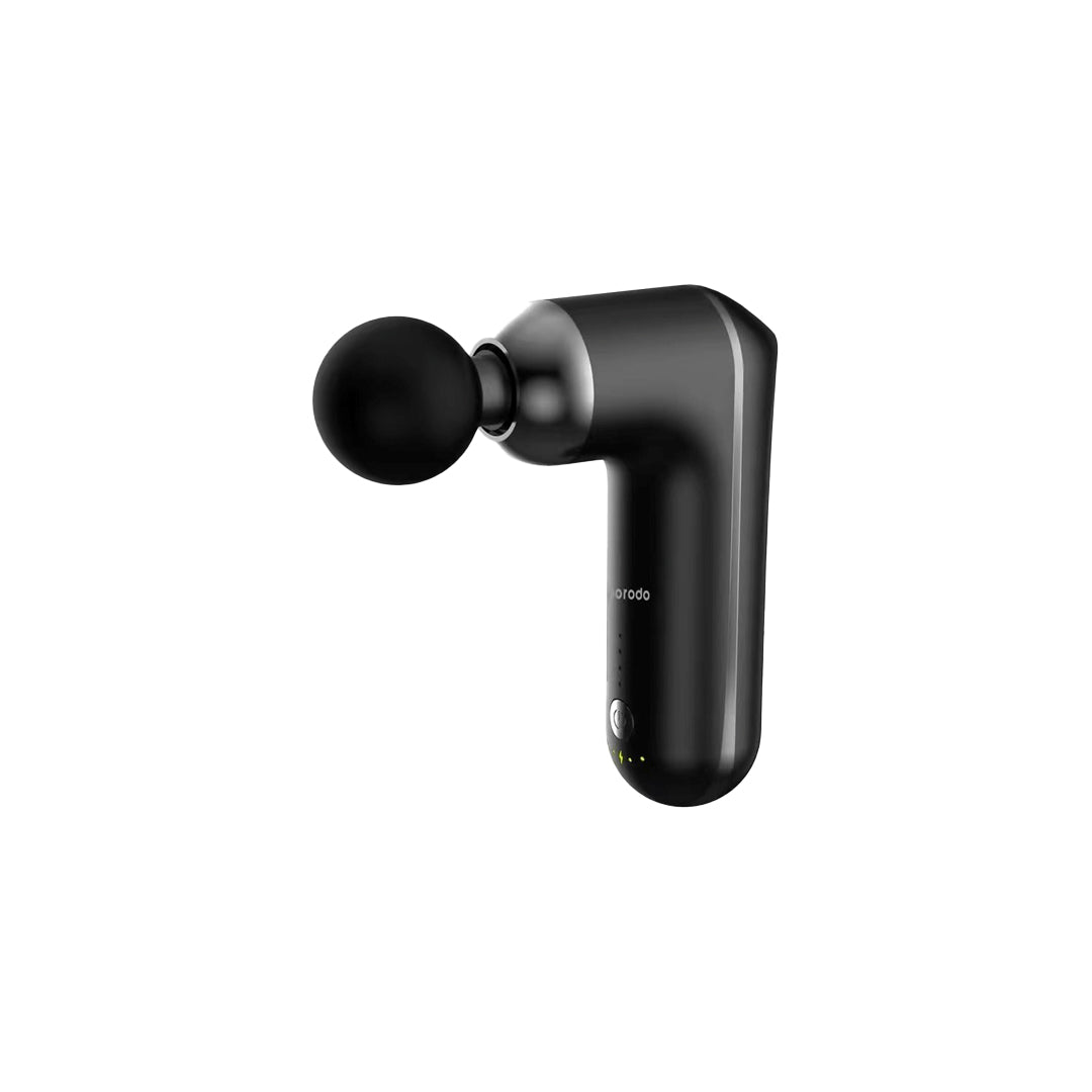 Porodo Lifestyle Mini Massage Gun Adjustable Speed-4 Interchangeable Heads - PD-LSVSMG-WH
