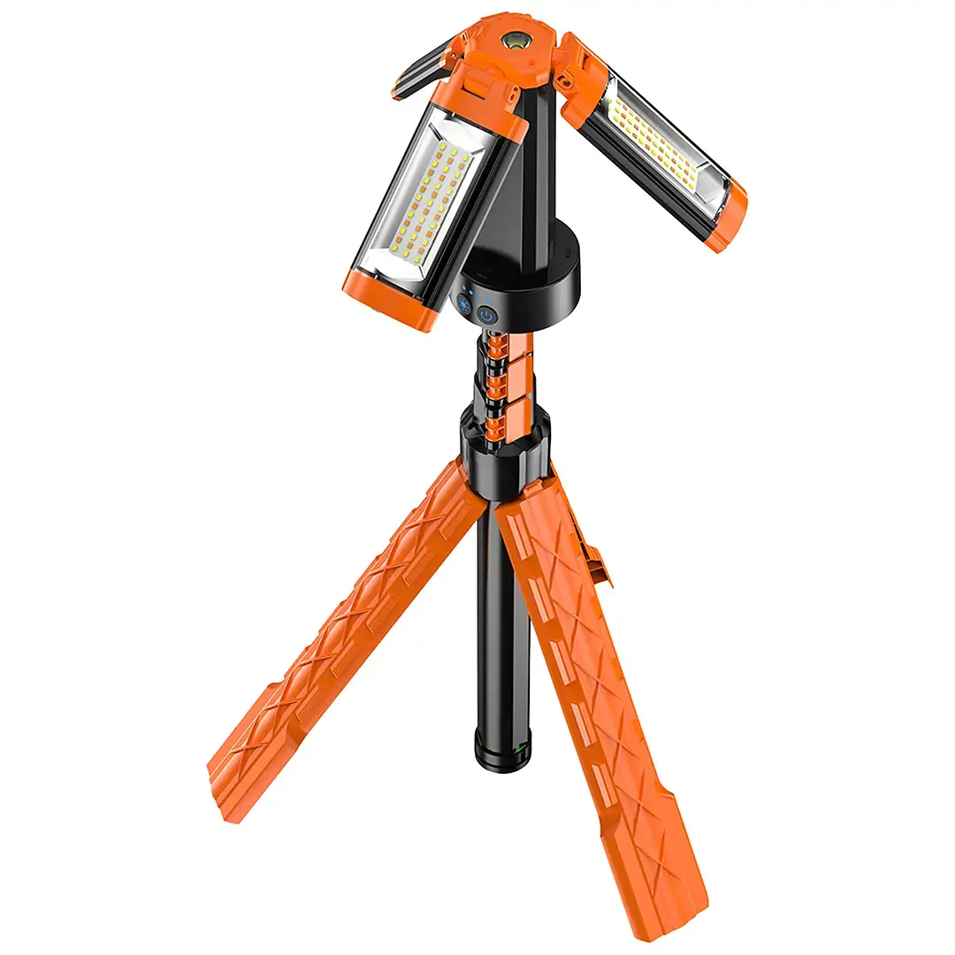 Porodo Lifestyle 9000mAh Work Lantern Foldable Multi-Mode LED Light - PDLFSTXQZ10OR