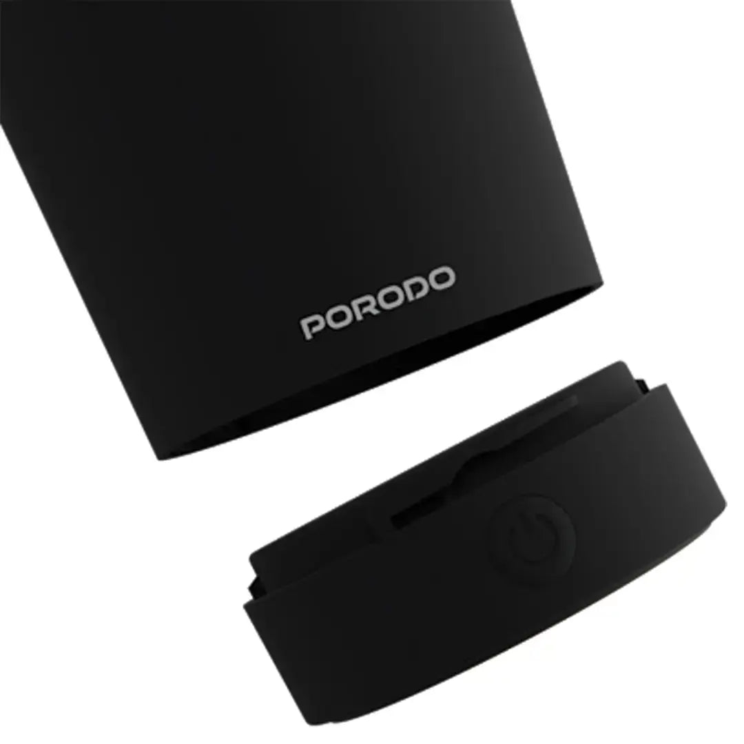 Porodo Lifestyle Automatic Magnetic Stirring Mug High-Speed Mixing - PDSSMHQ168BK