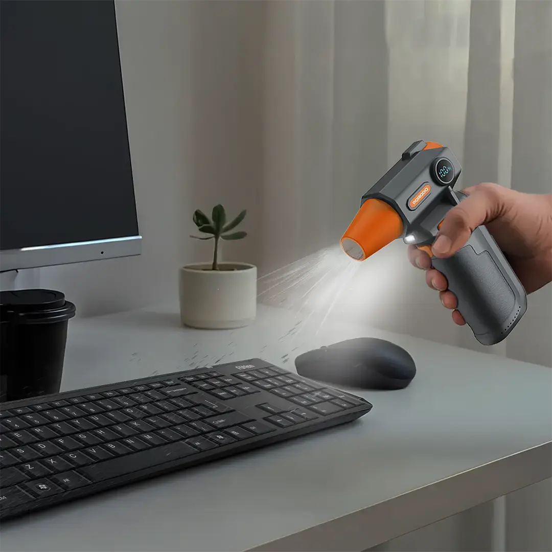 Porodo Lifestyle Cordless Turbo Air Duster - PDTBYMG826BK