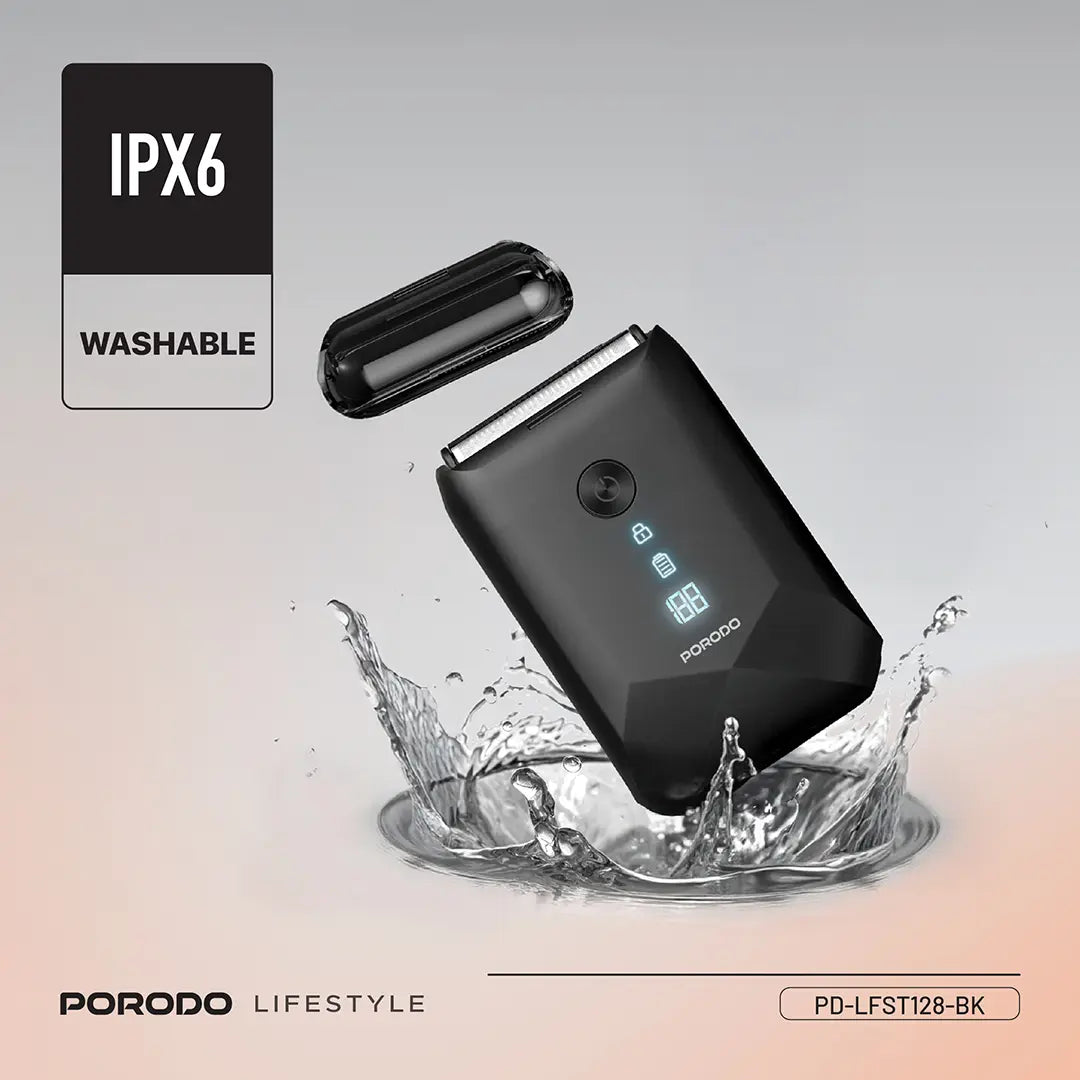 Porodo Lifestyle Dual-Blade Pocket Shaver - PD-LFST128-BK