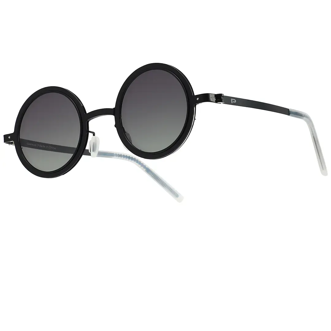 Porodo Lifestyle Geneva Round Frame Sunglasses - PDLFST5200BK