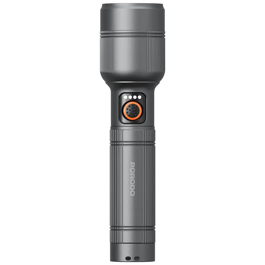 Porodo Lifestyle Lumalite 150 Rechargeable Flashlight - PDFL2101GY