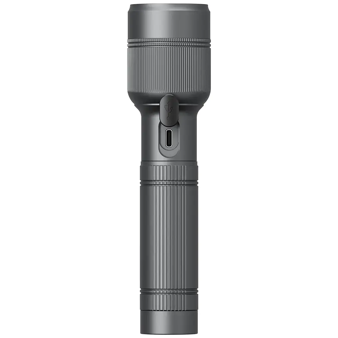 Porodo Lifestyle Lumalite 2600 Rechargeable Flashlight - PDFL9972GY