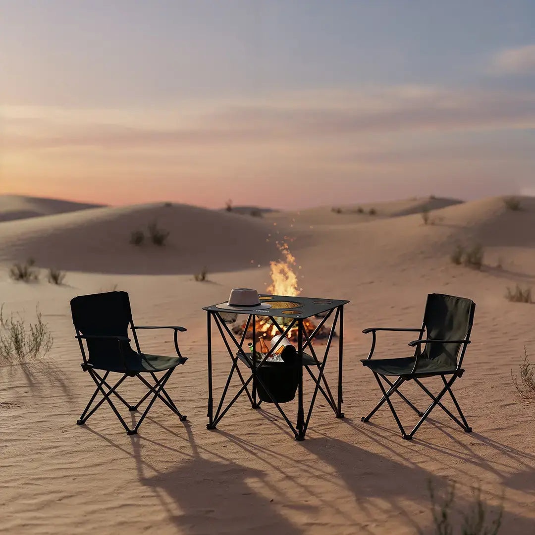 Porodo Lifestyle Outdoor Companion
Foldable Camping Table - PDRS2355BK