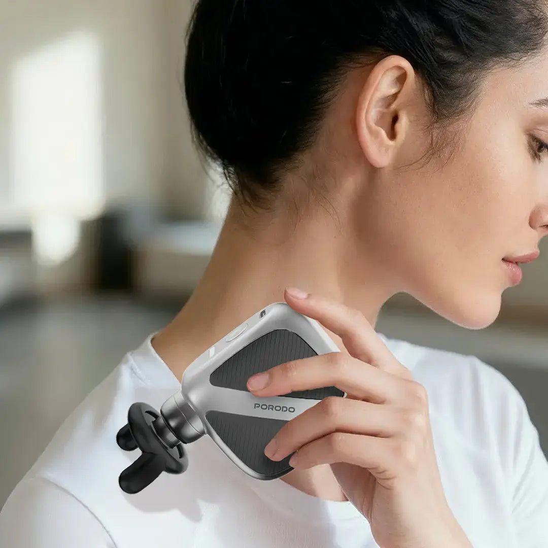 Porodo Lifestyle Pocket-Sized Muscle Relief Massager - PDLFSTSM451GY