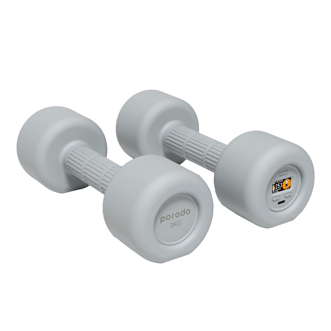 Porodo Lifestyle Smart Dumbbells - PD-LFST025-GY