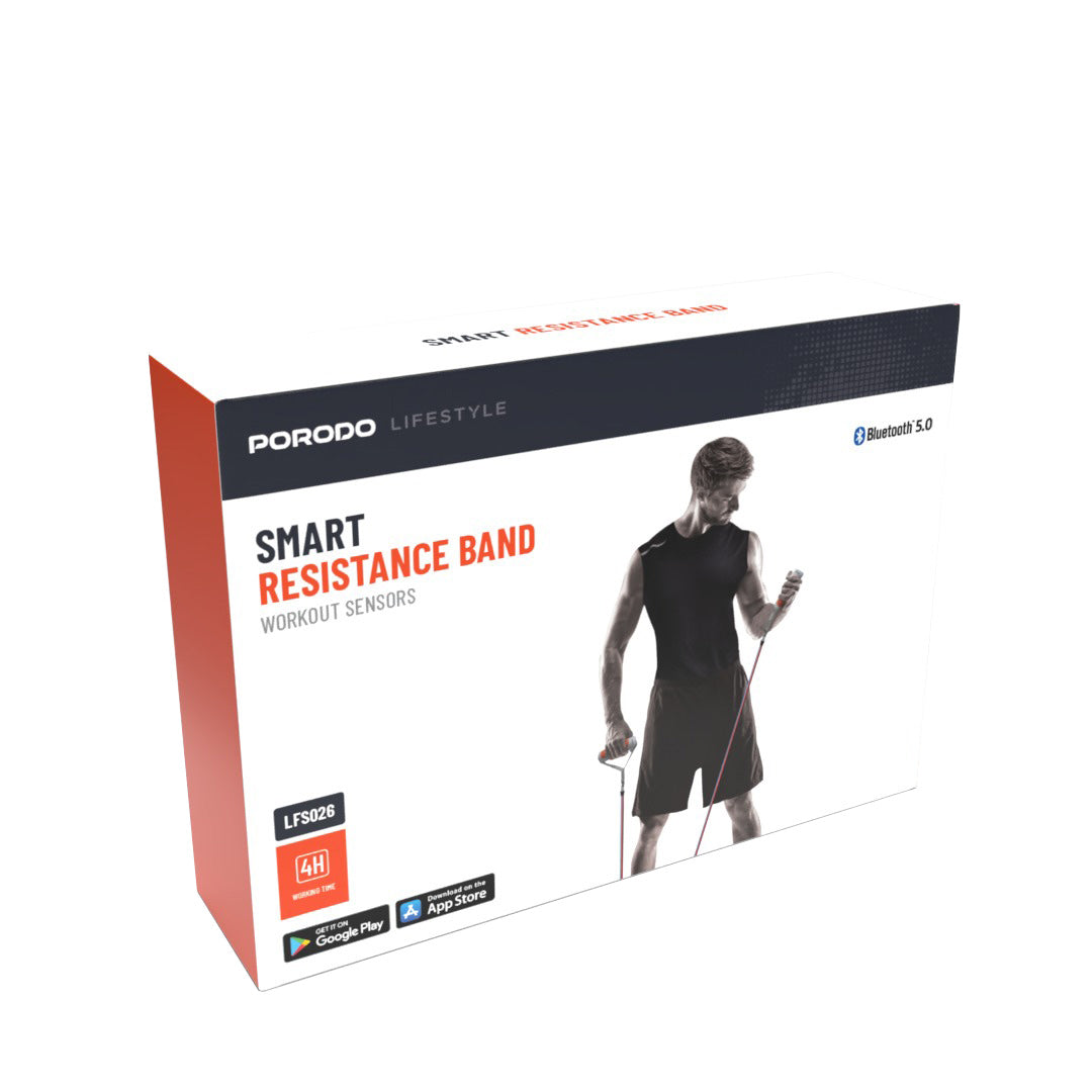 Porodo Lifestyle Smart Resistance Band - PD-LFST026-GY