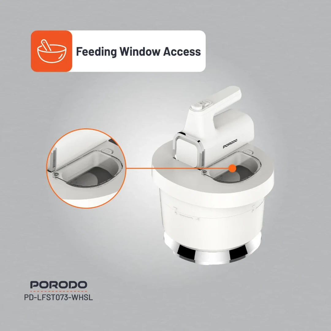 Porodo Lifestyle Spill-Proof Dual Mode Mixer - PD-LFST073-WHSL