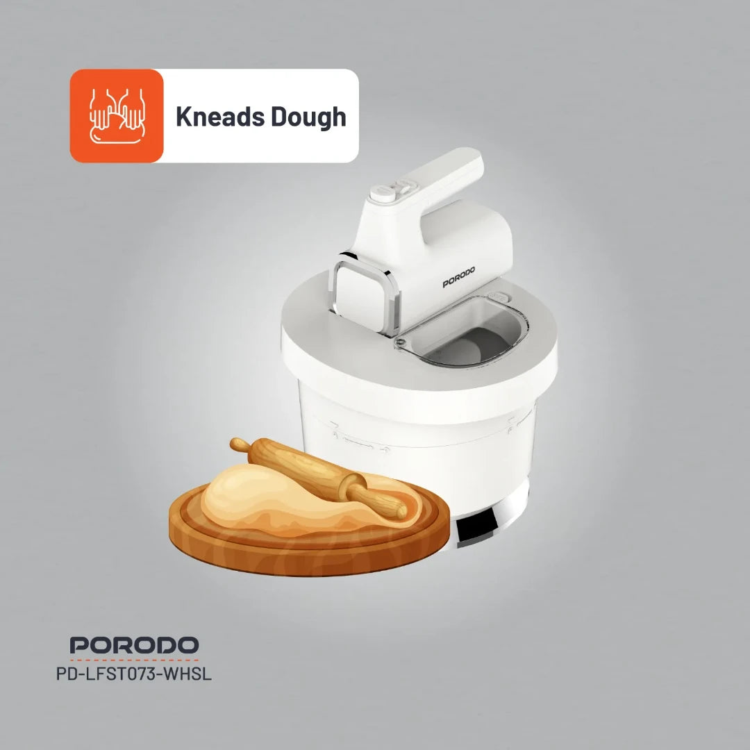 Porodo Lifestyle Spill-Proof Dual Mode Mixer - PD-LFST073-WHSL