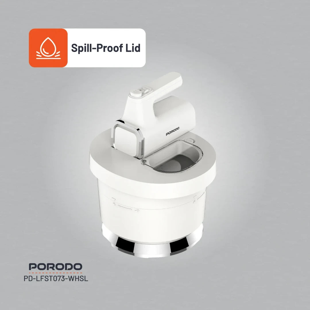 Porodo Lifestyle Spill-Proof Dual Mode Mixer - PD-LFST073-WHSL