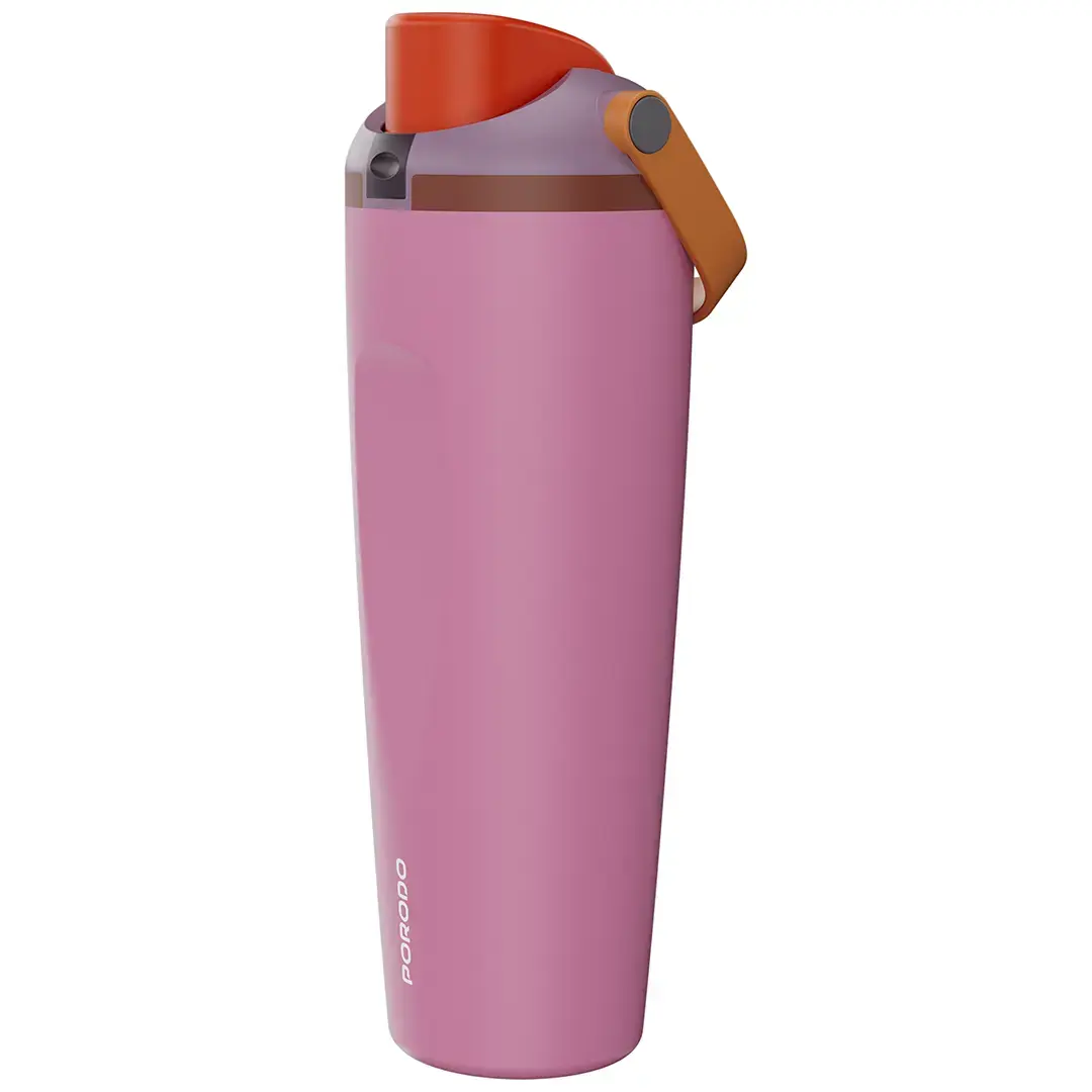 Porodo Lifestyle Stainless Steel Double Walled Bottle - PDLFST1796BK